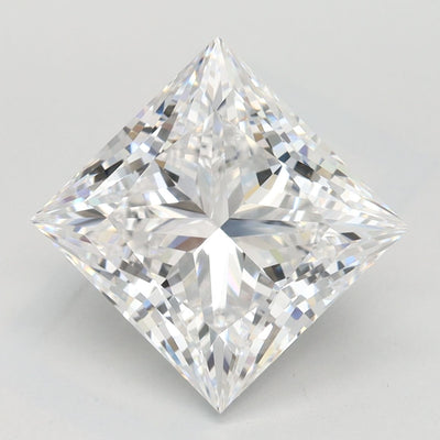 Princess Lab-Grown Diamond 3.55ct D FL