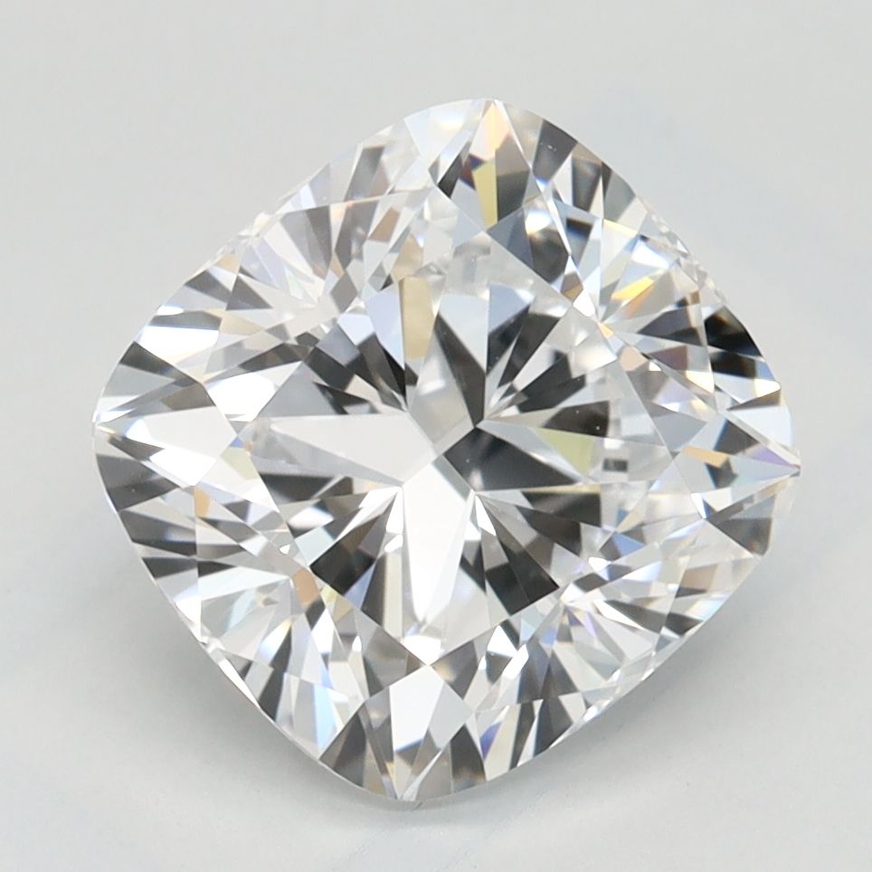 Cushion Lab-Grown Diamond 2.53ct D IF