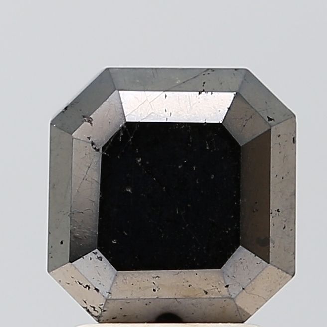 Emerald Black Natural Diamond 2.16ct VS2 loose diamond