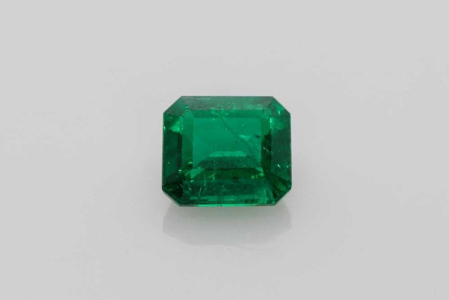 Octagonal Green Emerald 1.65ct loose gemstone