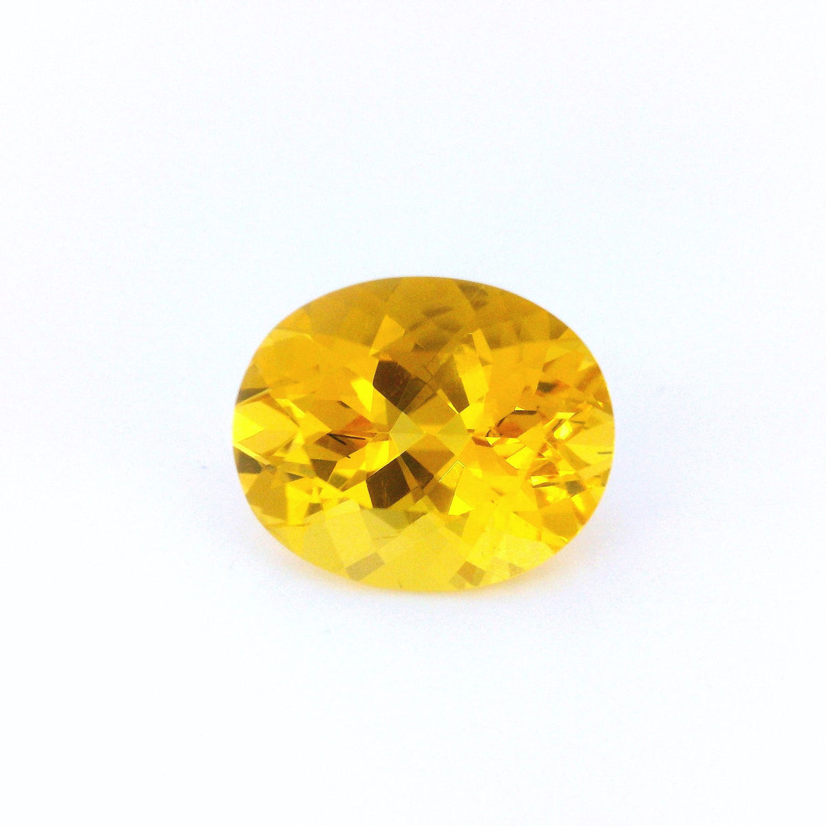 Oval Yellow Heliodor 3.4ct loose gemstone
