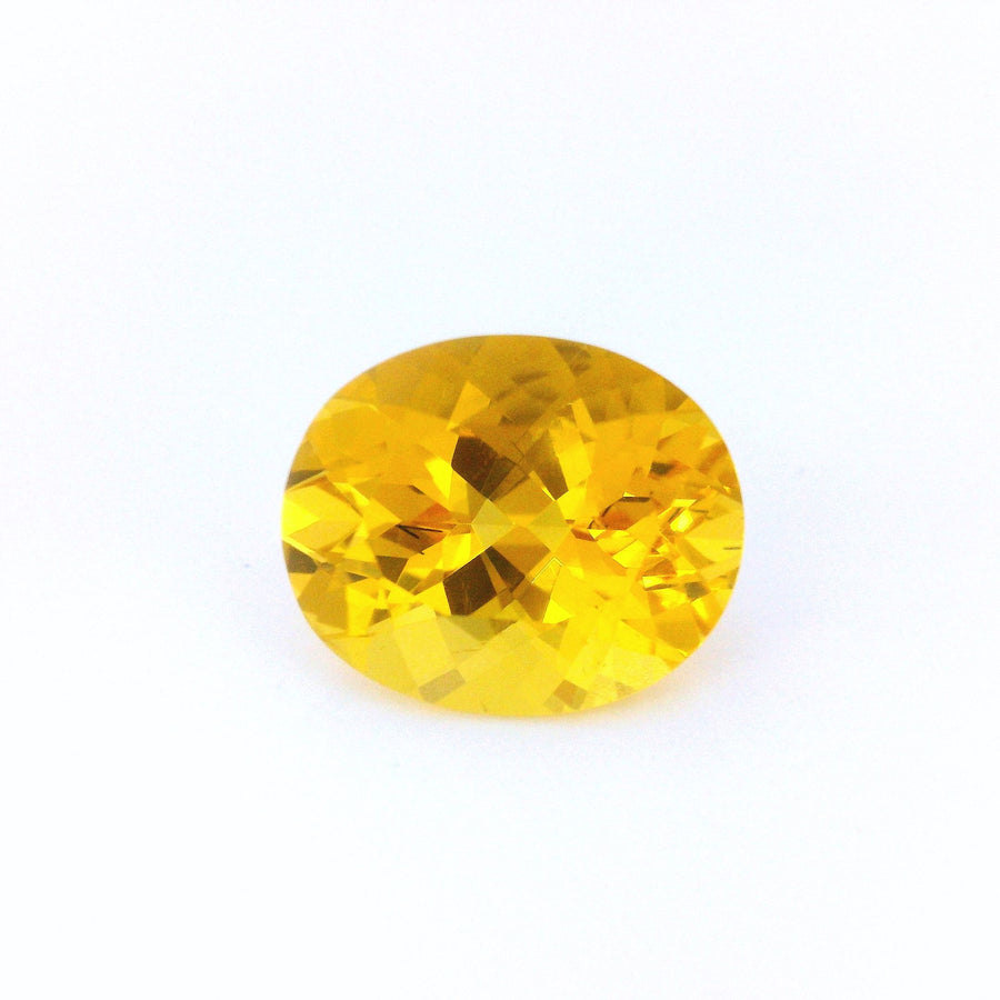 Oval Yellow Heliodor 3.4ct loose gemstone