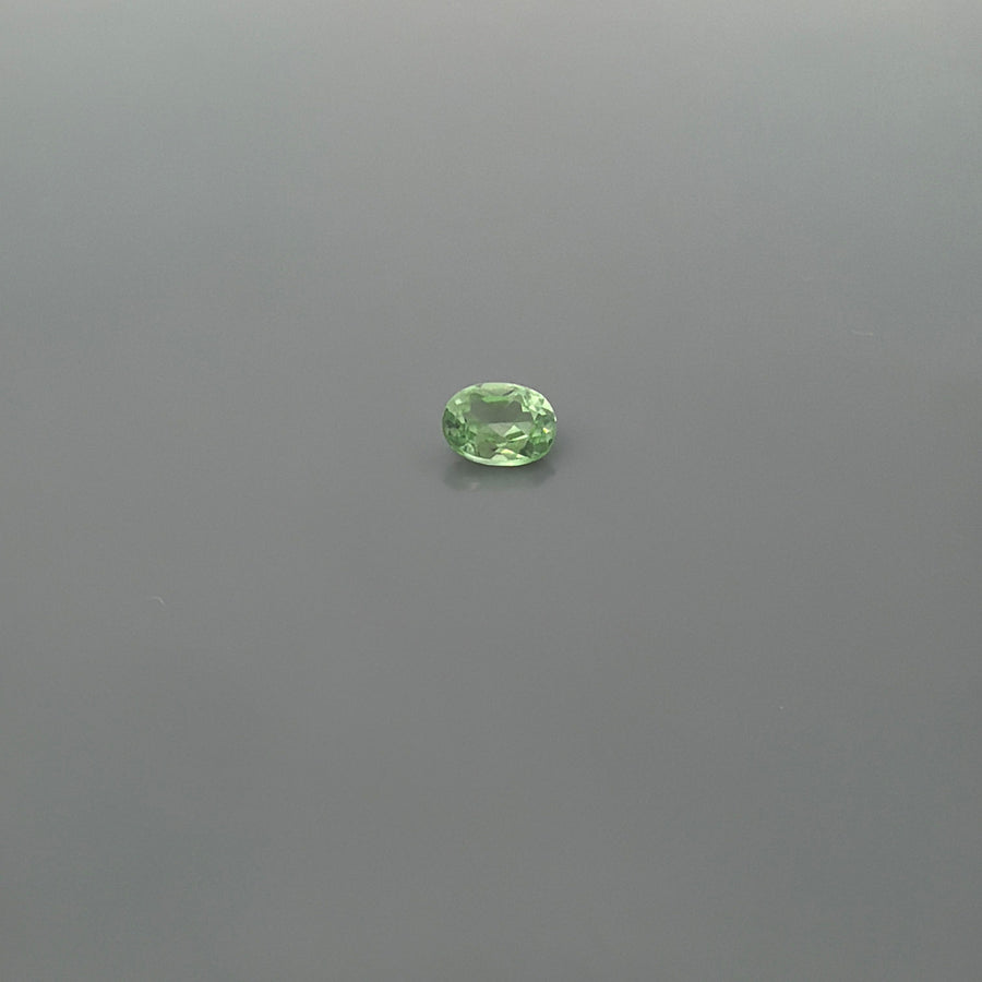 Oval Green Garnet 0.49ct loose gemstone