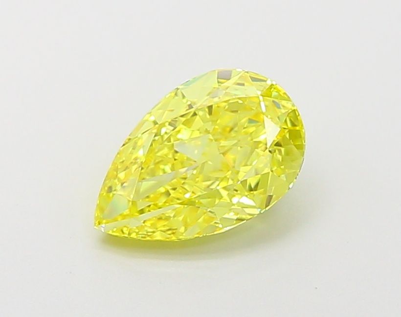 Pear Fancy Vivid Yellow Lab-grown Diamond 1.51ct VS1 loose diamond