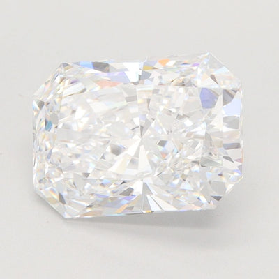 Radiant Lab-Grown Diamond 3.11ct D VVS1