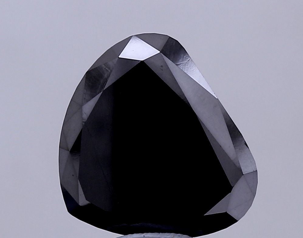 Heart Black Natural Diamond 10.43ct VS1 loose diamond