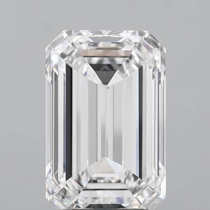 Emerald Lab-Grown Diamond 2.58ct D VVS1