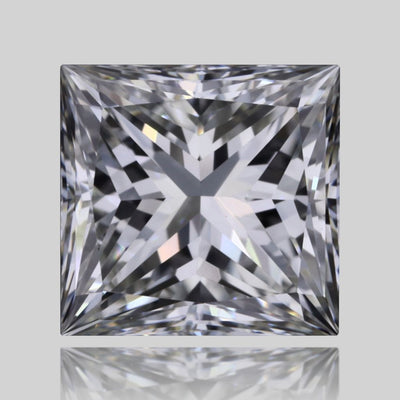 Princess Natural Diamond 0.70ct J IF