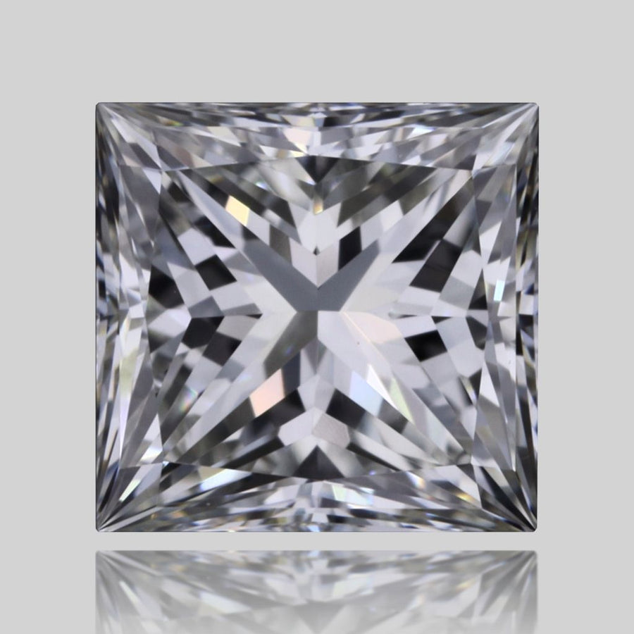 Princess Natural Diamond 0.70ct J IF