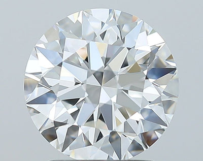 Round Natural Diamond 2.01ct E IF