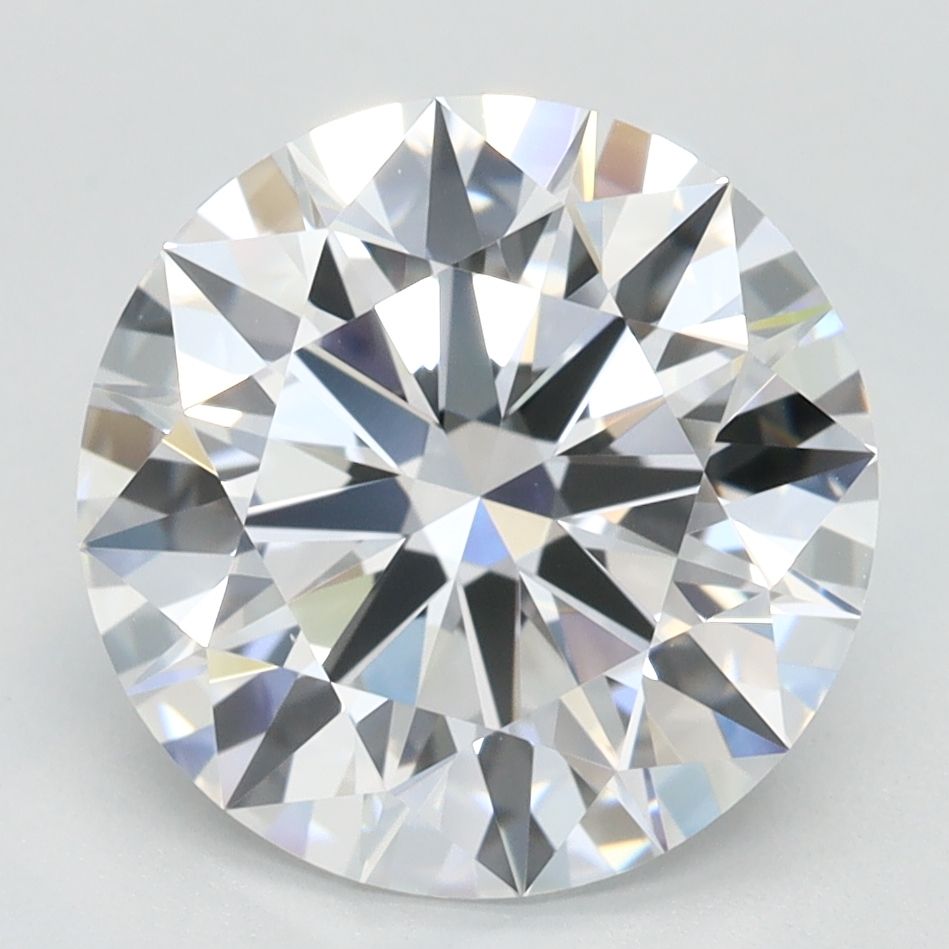 Round Lab-Grown Diamond 3.17ct D IF