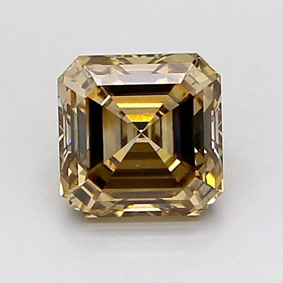 Asscher Fancy Light Brown Lab-grown Diamond 1.03ct VS2 loose diamond