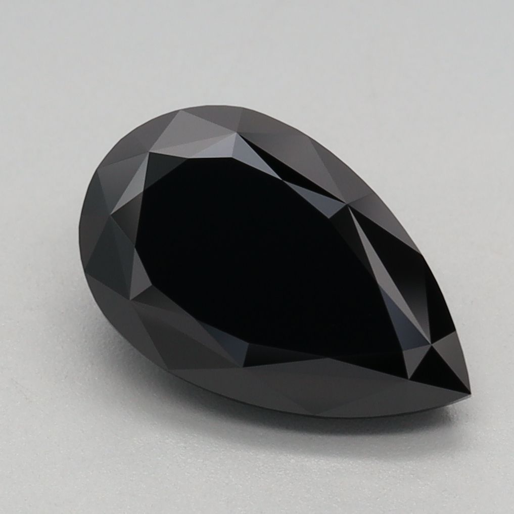 Pear Fancy Black Lab-grown Diamond 2.09ct loose diamond
