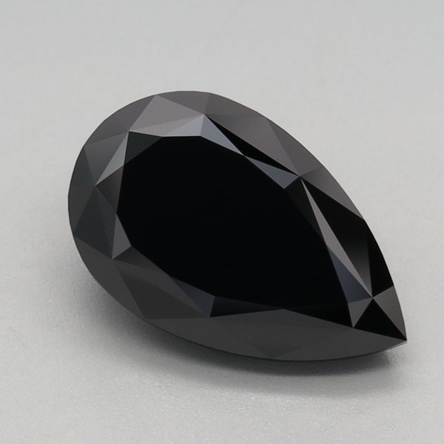 Pear Fancy Black Lab-grown Diamond 2.09ct loose diamond