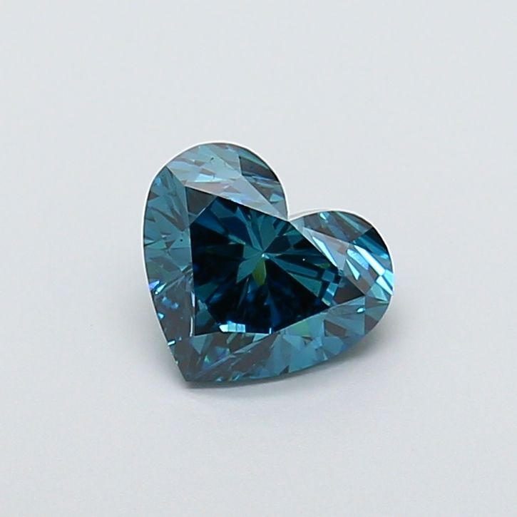 Heart Fancy Vivid Blue Lab-grown Diamond 1.7ct VS1 loose diamond