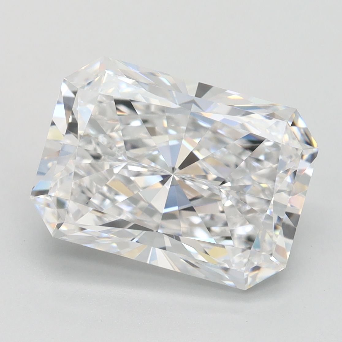 Radiant Lab-Grown Diamond 3.19ct D IF