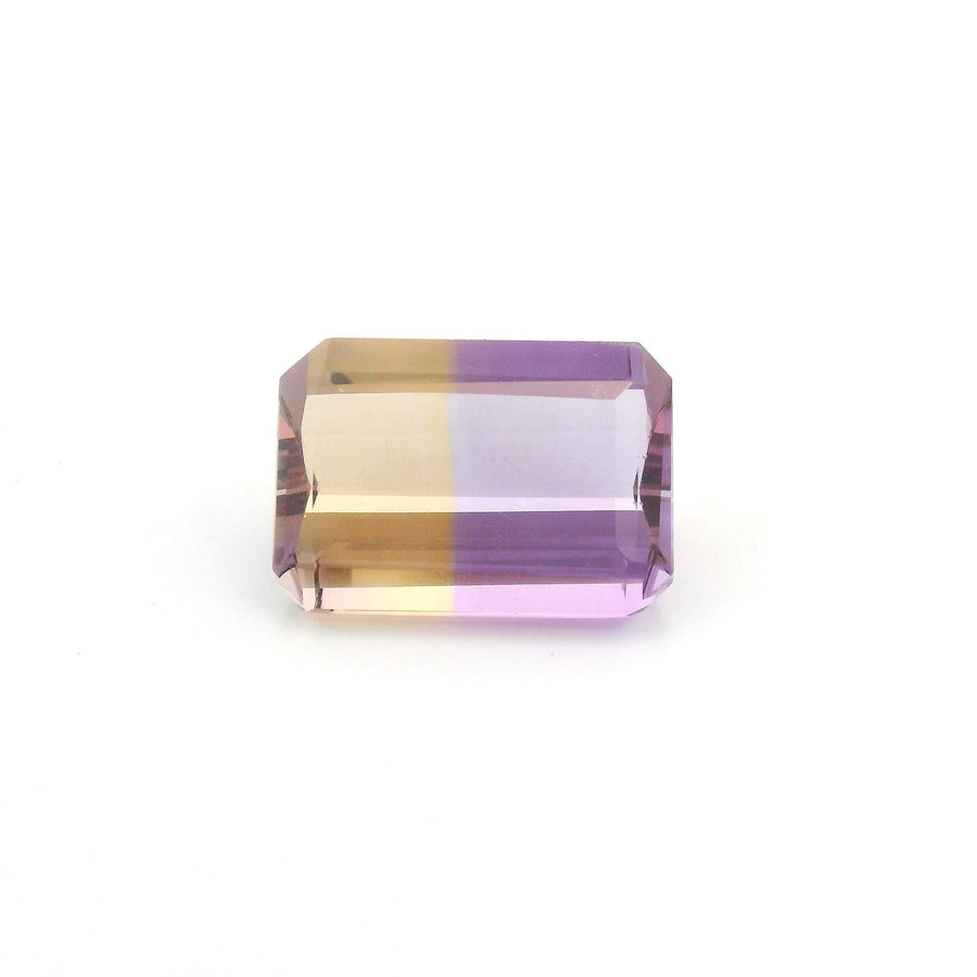 Octagonal Bi_color Ametrine 6.45ct loose gemstone