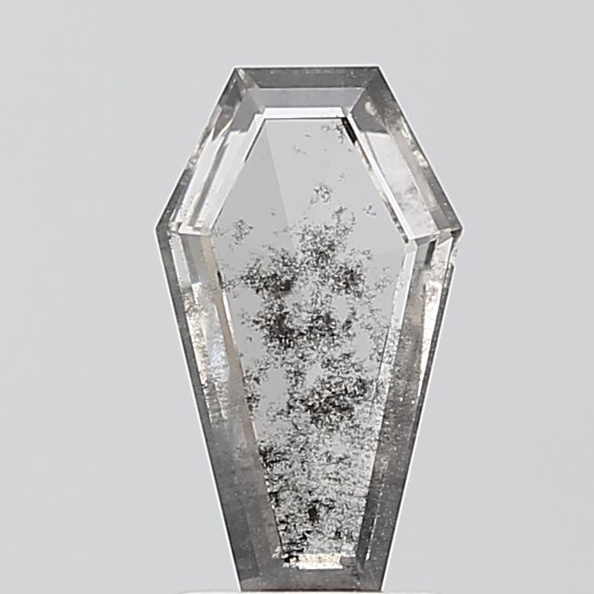 Calf Salt And Pepper Lab-grown Diamond 0.97ct I2 loose diamond