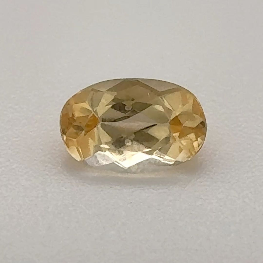 Oval Yellow Topaz 0.71ct loose gemstone