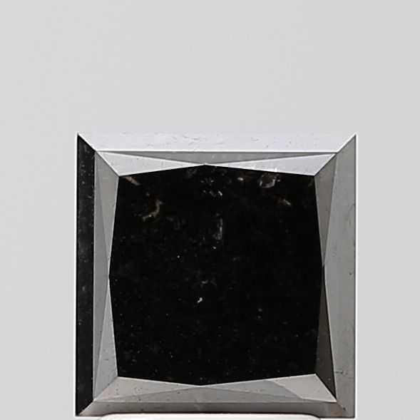 Princess Black Lab-grown Diamond 1.97ct VVS2 loose diamond