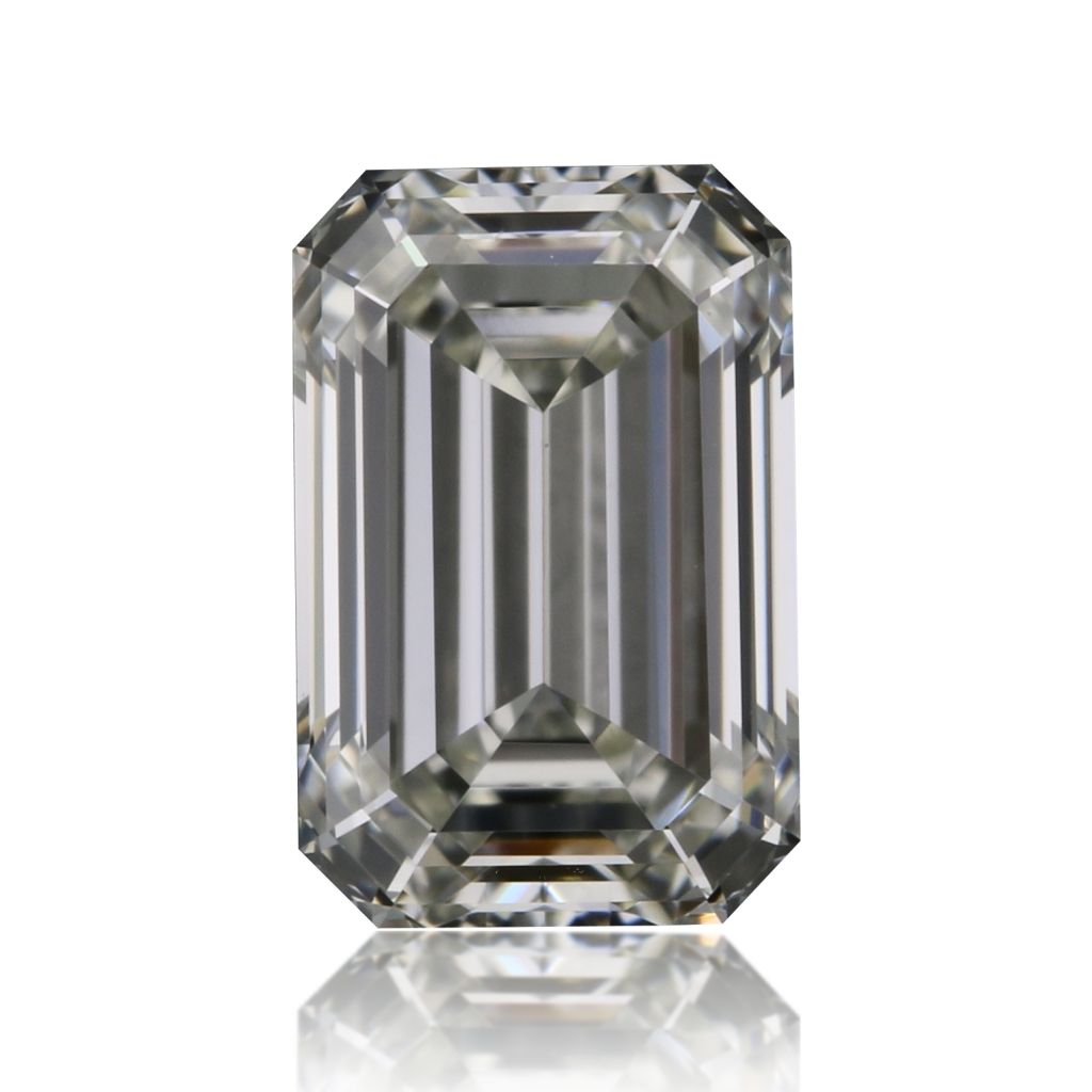 Emerald Natural Diamond 0.53ct H VS1