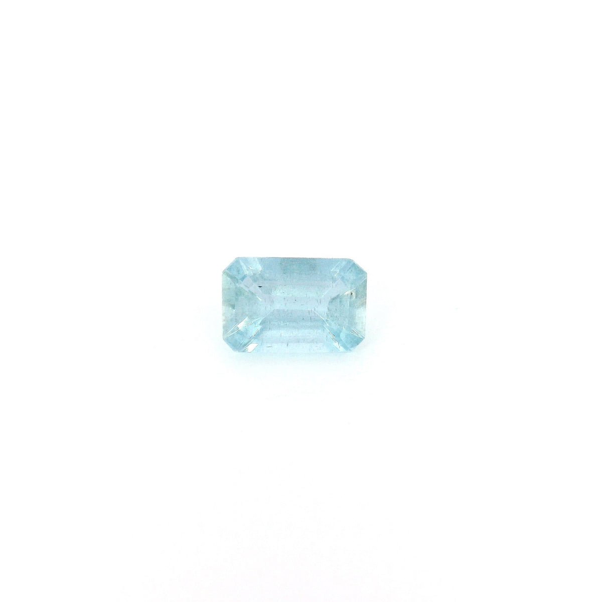Octagonal Blue Aquamarine 0.48ct loose gemstone