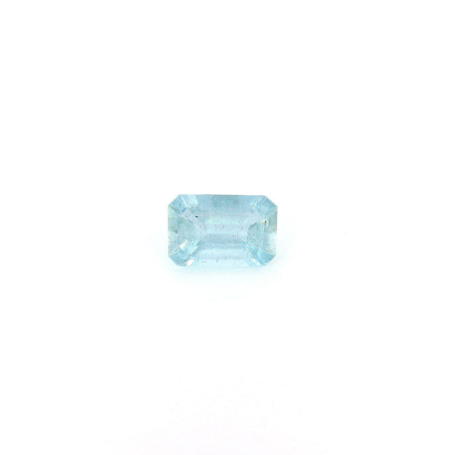 Octagonal Blue Aquamarine 0.48ct loose gemstone