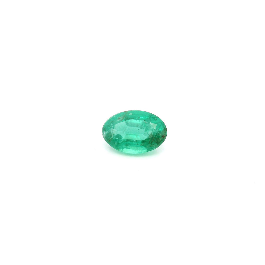 Oval Green Emerald 0.48ct loose gemstone
