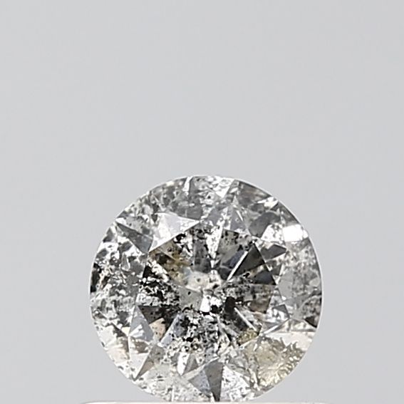 Round Salt And Pepper Natural Diamond 0.44ct VS1 loose diamond