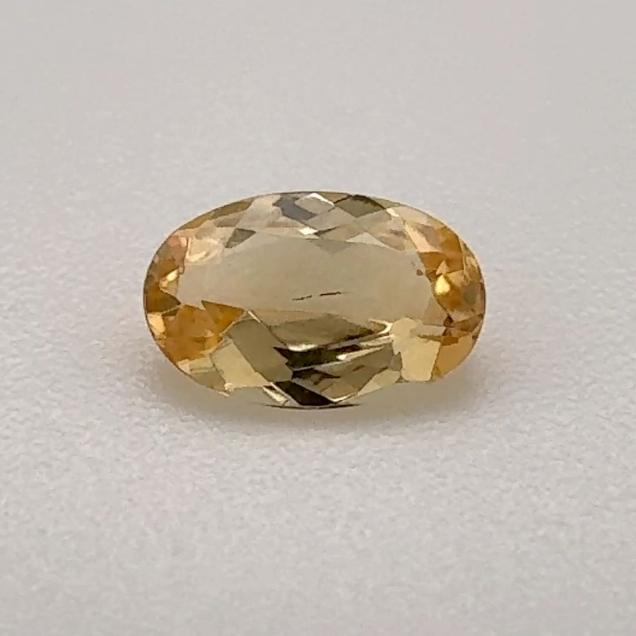 Oval Yellow Topaz 0.475ct loose gemstone
