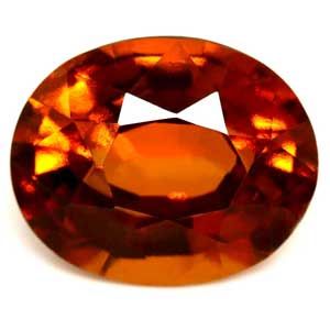 Oval Orange Garnet 2.68ct loose gemstone