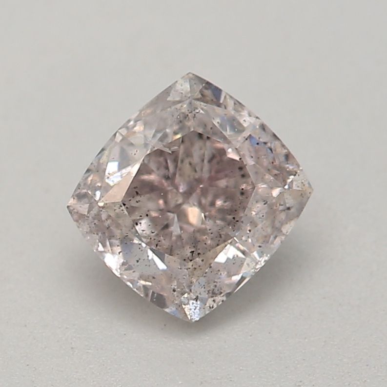 Cushion Light Pink Natural Diamond 0.42ct I2 loose diamond