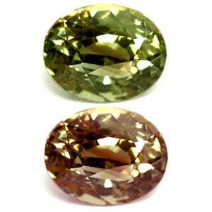 Oval Green Alexandrite 0.59ct loose gemstone