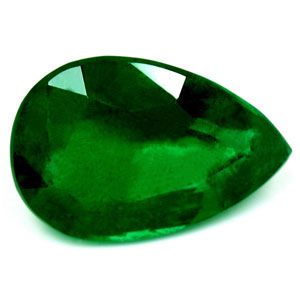 Pear Green Emerald 2.84ct loose gemstone