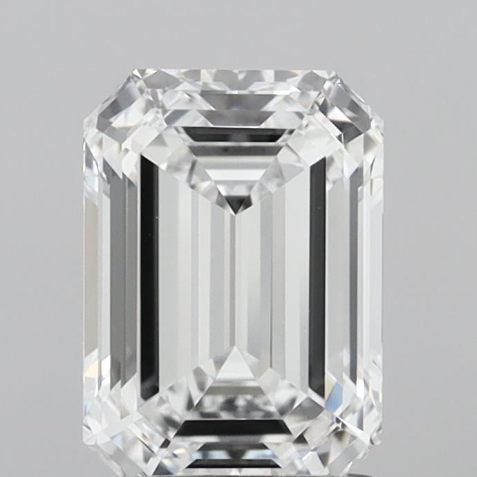 Emerald Lab-Grown Diamond 1.55ct D VVS1