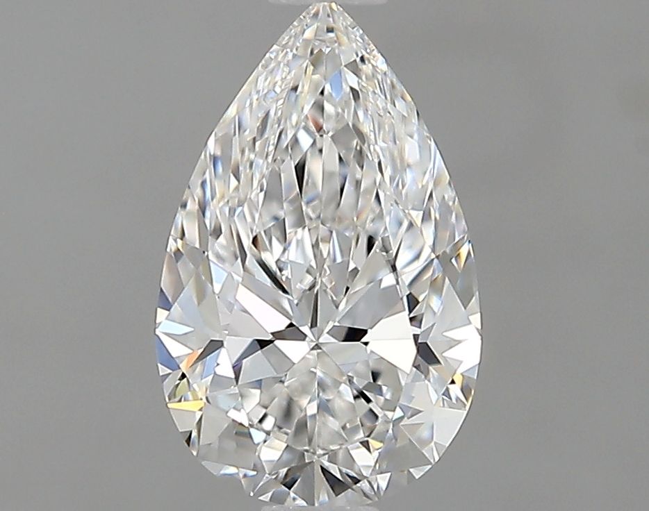 Pear Natural Diamond 1.02ct E VVS1