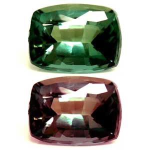Cushion Green Alexandrite 0.36ct loose gemstone