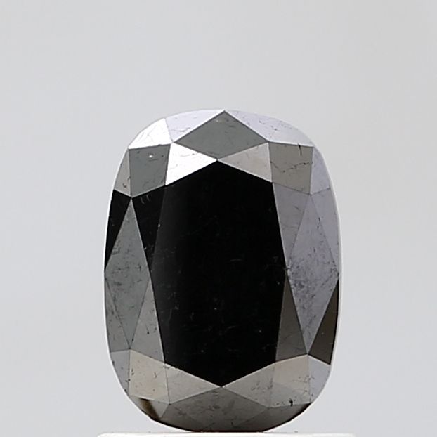 Oval Black Natural Diamond 1.4ct VVS2 loose diamond