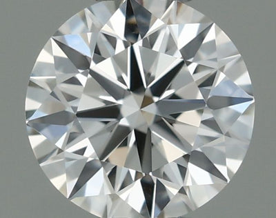 Round Natural Diamond 0.38ct H VVS1