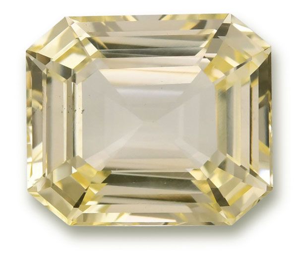 Emerald Yellow Sapphire 10.39ct loose gemstone