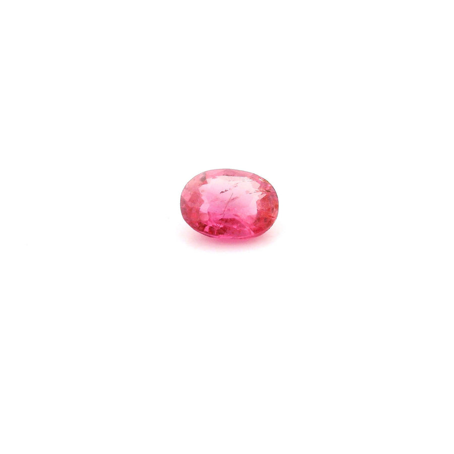Oval Red Ruby 0.51ct loose gemstone