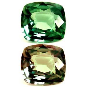 Cushion Green Alexandrite 0.44ct loose gemstone