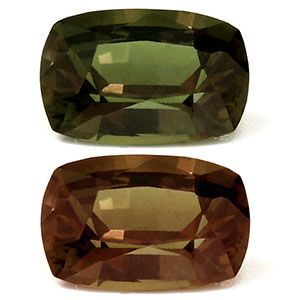 Cushion Green Alexandrite 0.63ct loose gemstone