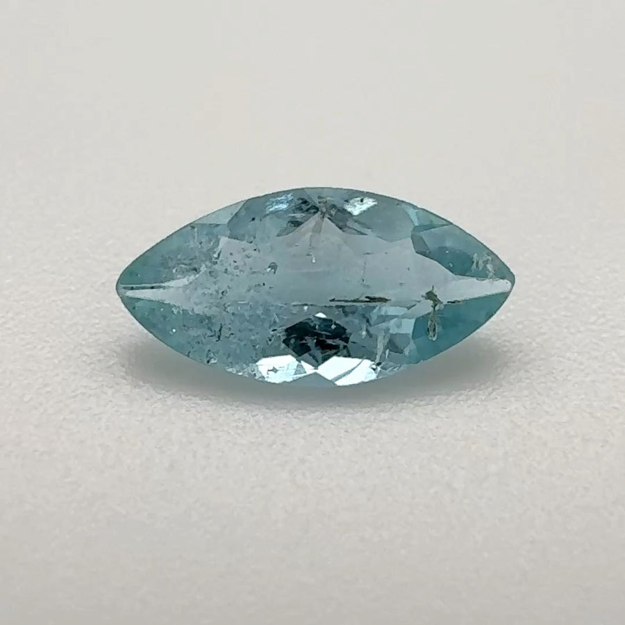Marquise Blue Aquamarine 0.825ct loose gemstone