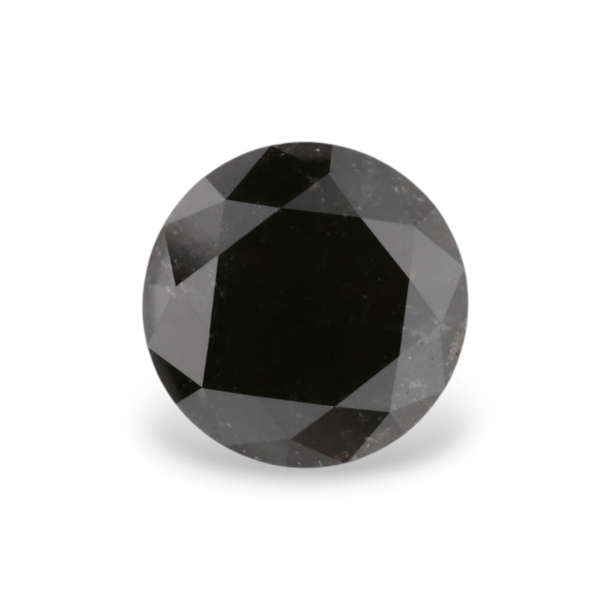 Round Fancy Black Natural Diamond 2.44ct VVS2 loose diamond