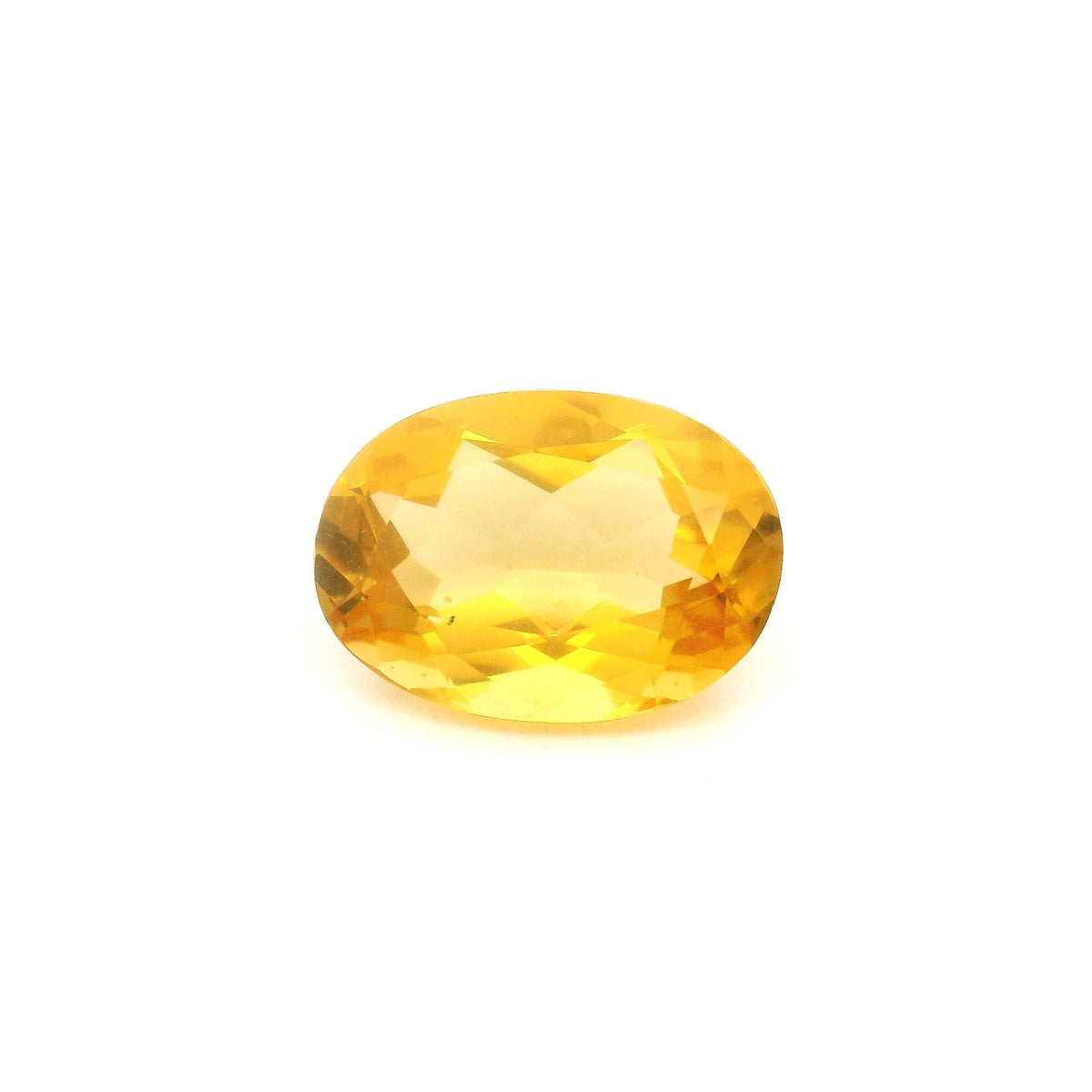 Oval Yellow Heliodor 4ct loose gemstone