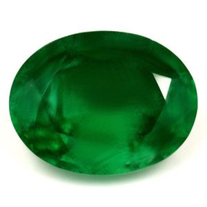 Oval Green Emerald 1.44ct loose gemstone