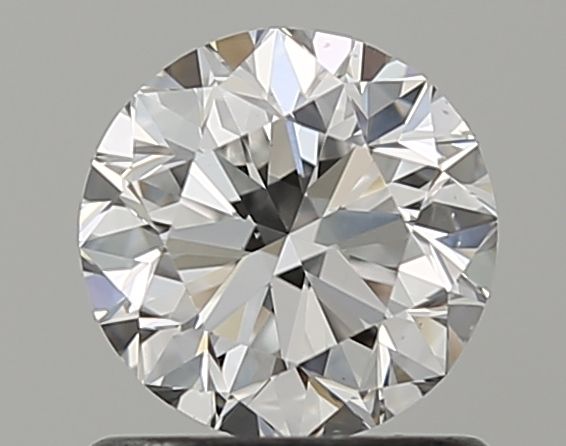 Round Natural Diamond 0.90ct D VS2