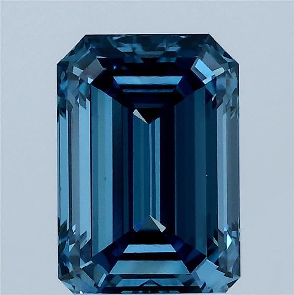Emerald Fancy Vivid Blue Lab-grown Diamond 2.03ct VS1 loose diamond