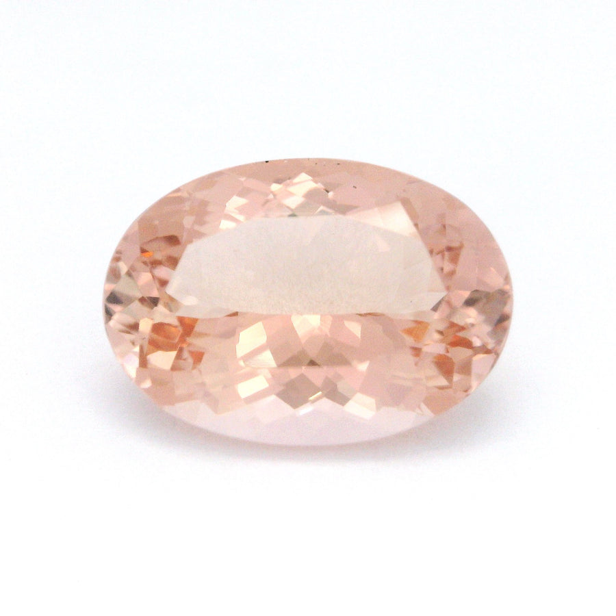 Oval Pink Morganite 8.71ct loose gemstone